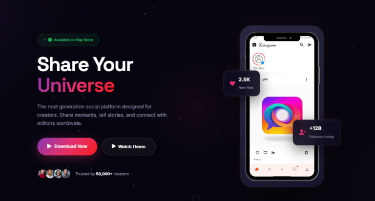 Karagram: Indian App Combining Privacy, Creativity, and Community